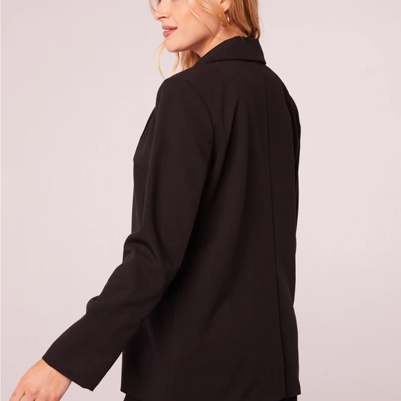 NWT Band of the Free Jackie Black one button Blazer. size Large - Picture 3 of 4